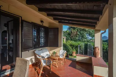 Balcone o terrazza di Villa Monica