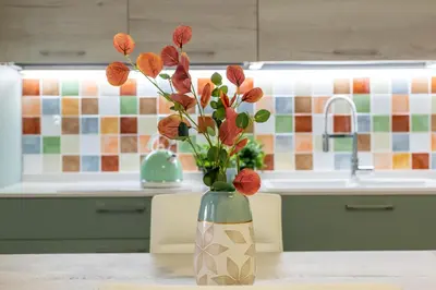 Cucina o angolo cottura di Casa Curiel