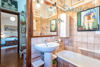 Bagno di Villa right on the beach a Santa Margherita di Pula for 12 people