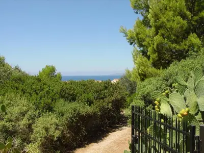 Paesaggio naturale nelle vicinanze della villa