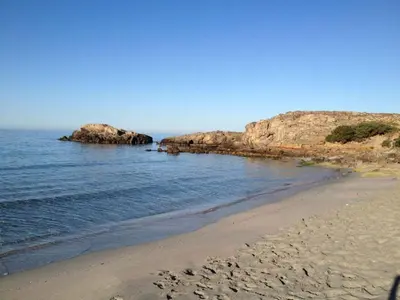Paesaggio naturale nelle vicinanze della villa