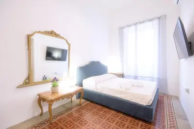 Letto o letti in una camera di Right House via Sulis 23 - Best Neighborhood in Town