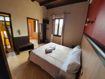 Letto o letti in una camera di B&B 13