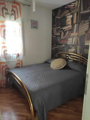 Letto o letti in una camera di Villino Matilde