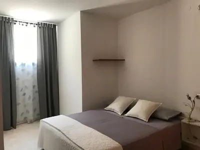 Letto o letti in una camera di A due passi dalla città