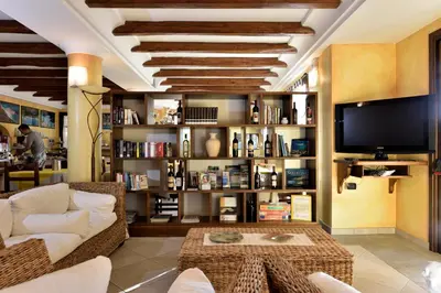 TV o dispositivi per l'intrattenimento presso Hotel Nicoletta