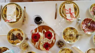 Cibo presso l'agriturismo o nelle vicinanze