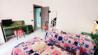Letto o letti in una camera di Hotel Mater Mediterranea