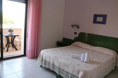 Letto o letti in una camera di Hotel Mater Mediterranea