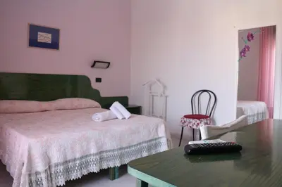 Letto o letti in una camera di Hotel Mater Mediterranea