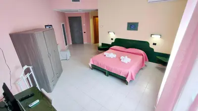 Letto o letti in una camera di Hotel Mater Mediterranea