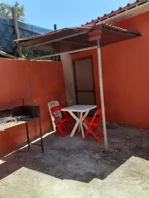Patio o area all'aperto di Casa spiaggia di Solanas 3