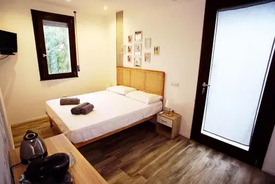 Letto o letti in una camera di Bagus Room