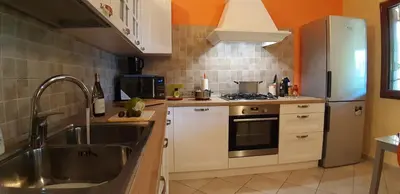 Cucina o angolo cottura di Casa Marcella