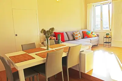 Area soggiorno di Luxuryhouse Boboetto