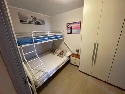 Letto o letti in una camera di Nathan house Pistis