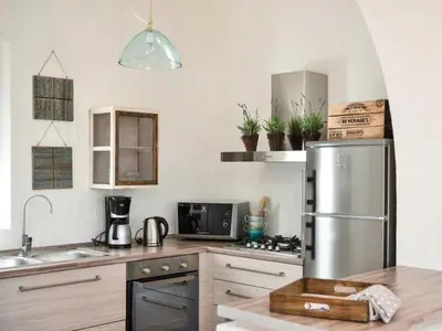 Cucina o angolo cottura di Case Li Conchi Sardegna