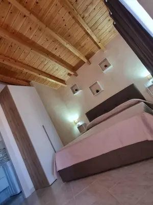 Letto o letti in una camera di Martina's Place (with panoramic views)