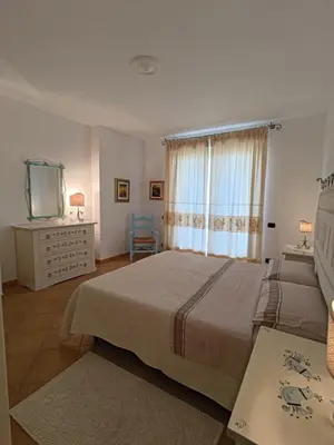 Letto o letti in una camera di Splendida vista sul mare