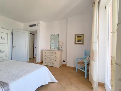 Letto o letti in una camera di Splendida vista sul mare