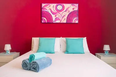 Letto o letti in una camera di Le Due Effe