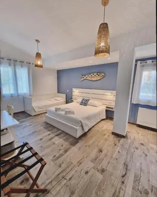 Letto o letti in una camera di Le Tre Nasse B&B