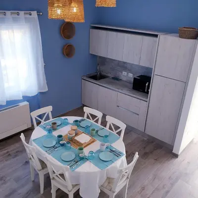 Cucina o angolo cottura di Le Tre Nasse B&B