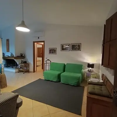 Area soggiorno di Domu abi manna