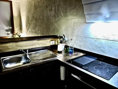 Cucina o angolo cottura di Collegio Suite