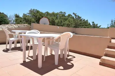 Balcone o terrazza di Villa Giunco By La Via Del Mare Viaggi e Vacanze