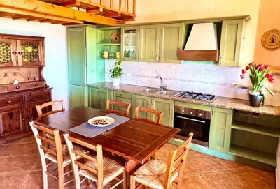 Cucina o angolo cottura di Casa Giada Costa Rei