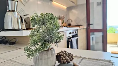 Cucina o angolo cottura di Appartamenti Belvedere