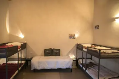 Letto o letti in una camera di Casa Campedinese