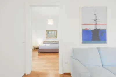 Letto o letti in una camera di Right House Splendid Harbour View