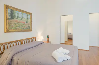 Letto o letti in una camera di Right House Splendid Harbour View