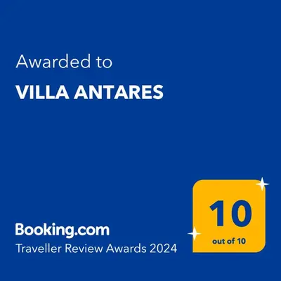 Certificato, attestato, insegna o altro documento esposto da VILLA ANTARES