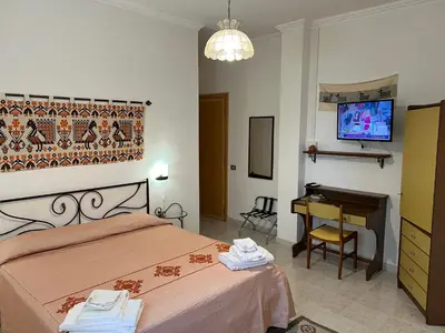 Letto o letti in una camera di Su Marmuri
