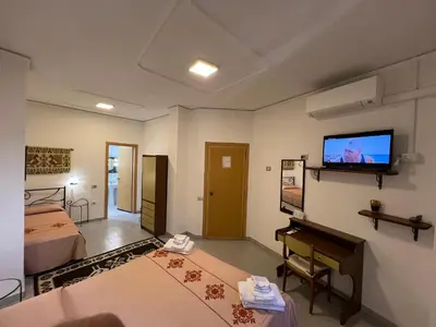 Letto o letti in una camera di Su Marmuri