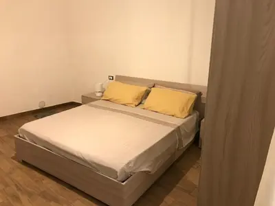 Letto o letti in una camera di Da Piero e Lidia