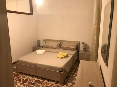 Letto o letti in una camera di Da Piero e Lidia