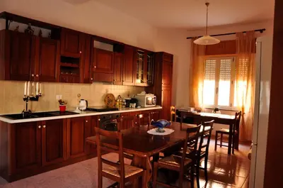 Cucina o angolo cottura di B&B L'Asfodelo