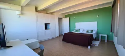 TV o dispositivi per l'intrattenimento presso Hotel Garden Beach