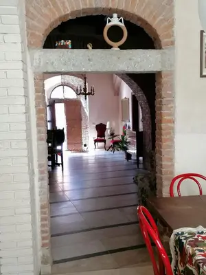 Area soggiorno di Eleonora Holiday Home 10 min from beaches
