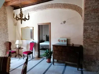 Area soggiorno di Eleonora Holiday Home 10 min from beaches