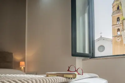 Letto o letti in una camera di La Casetta in Marina