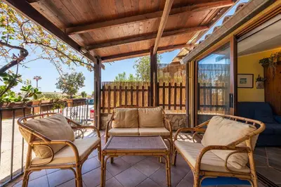 Balcone o terrazza di Villa Allegra PANORAMICA 150 mt dal mare