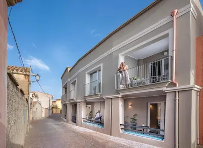 Edificio in cui si trova l'aparthotel