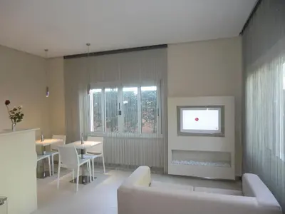 Area soggiorno di B&Beach Cagliari guest house