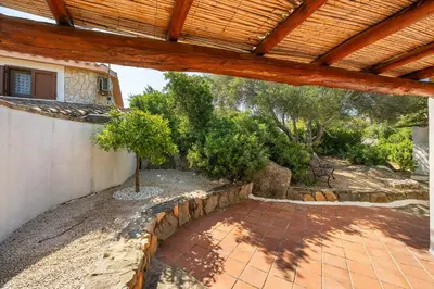 Planimetria di Villa Cristina bella villa vista mare e porto turistico Loc Notteri Villasimiuss
