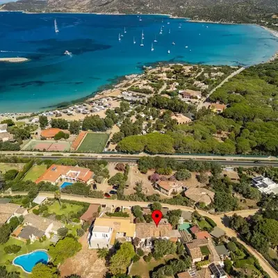 Villa Cristina bella villa vista mare e porto turistico Loc Notteri Villasimiuss